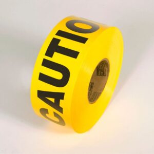 HDTR-300 - Striped Barricade Tape 75mm x 100m - Danger Do Not