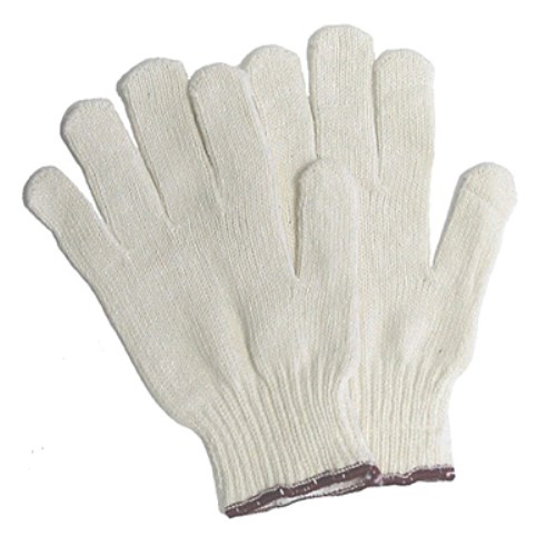Polyester And Cotton String Knit Gloves - Direct Safety Solutions